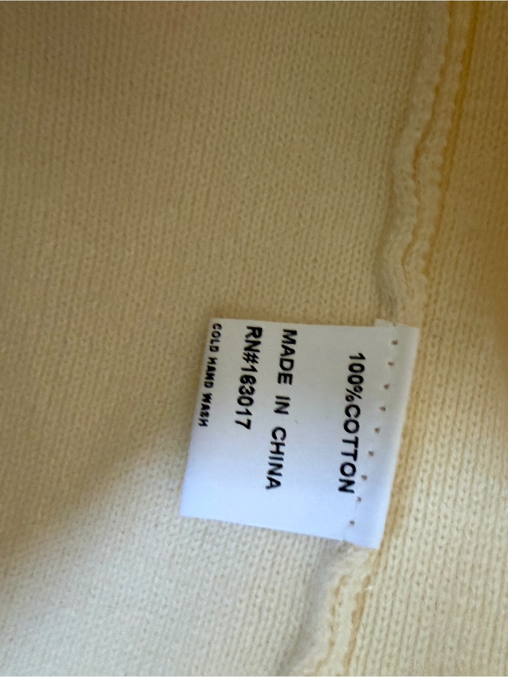 Princess Polly Two-Tone Green and Cream Cropped Button Cardigan - Picture 5 of 5